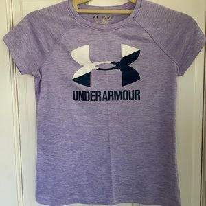 Girls Under Armour athletic shirt